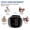 Wrist Blood Pressure Monitor for Home Use - Elderly Friendly, Rechargeable, Voice-Activated