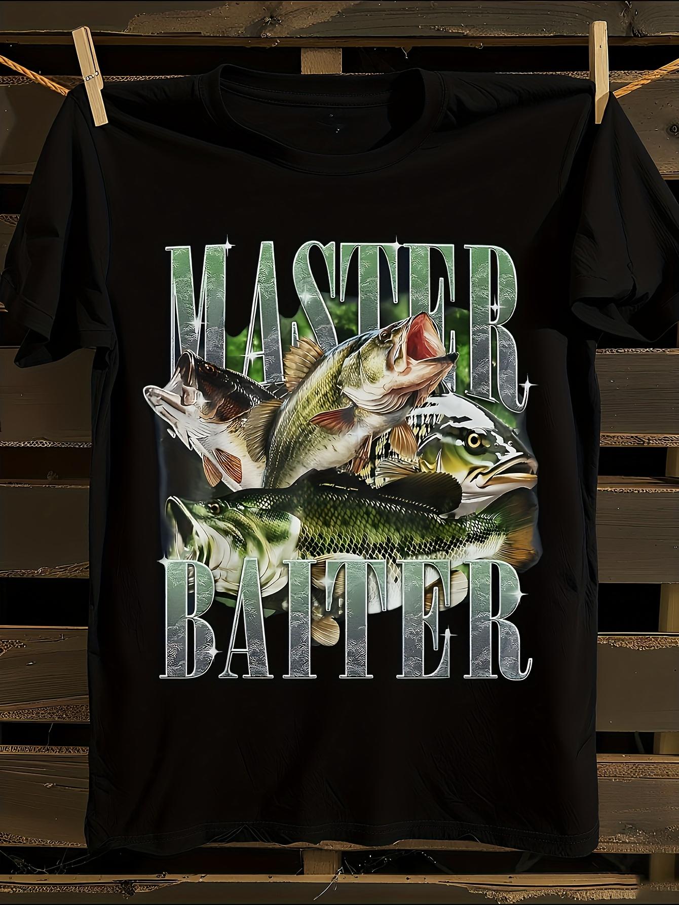 White Fishing T-shirt XXXXL