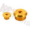 Pair 30mm 14mm Engine Cover Caps For Honda XLR125 XL650 XL600 XL1000V ST1300 RVT1000 NTV600 NTV650 NT650 Crankcase Screw Cap