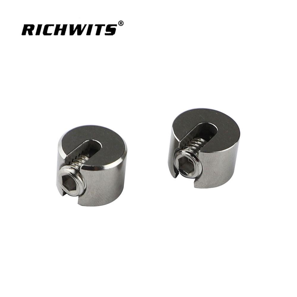 316 Stainless Steel Slot Head Wire Rope Clamp for Cable Mesh