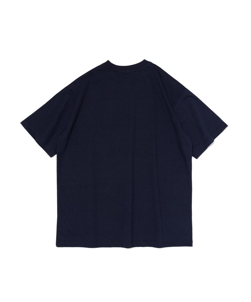 ANALOG MOOD Essential Logo Short Sleeve T-Shirt (Navy)