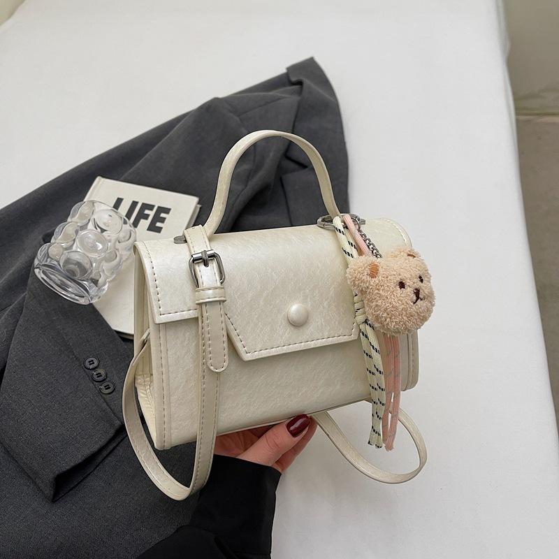 New High-end Fashion Oblique Span Bag Versatile Handbag Spring Small Square Bag Casual Shoulder Bag