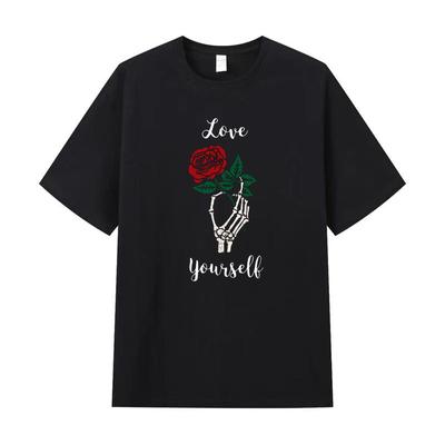 Summer Men's T-shirt High Quality Cotton Short-sleeved Print T-shirt Women's T-shirt Fashion Sports Shirt Casual Jogging Top