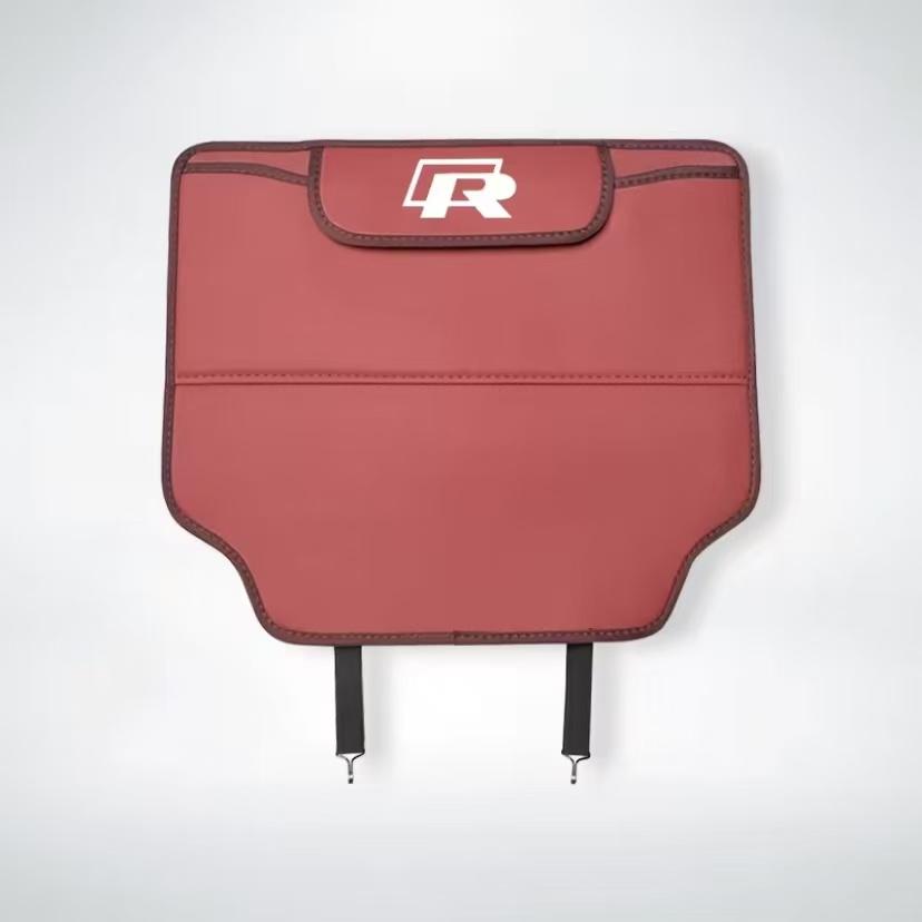 Car Seat Back Anti-Kick Mat Protector Pad Cover For VW GTI Polo Golf MK6 MK7MK8 Passat B6 B7 B8 Tiguan CC T-ROC Jetta Tire Valve