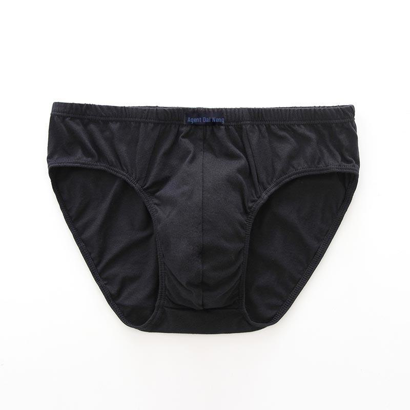 Pánské spodky ze 100% bavlny se středním pasem - Prodyšné, dvojitý klín, vhodné pro nadměrné velikosti