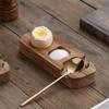 Egg Tray with Egg Cup Holder, Kitchen Gadget for Breakfast Display