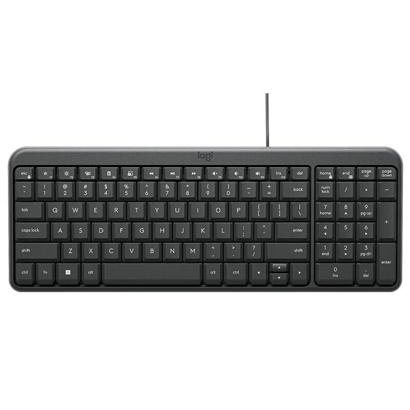 Logitech K106 Wired Keyboard for Office & Gaming