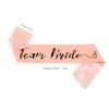 1Set Rose Gold Team Bride To Be Satin Sash Bachelorette Party Decoration Girls Hen Party Wedding Bridal Shower Decor Supplies