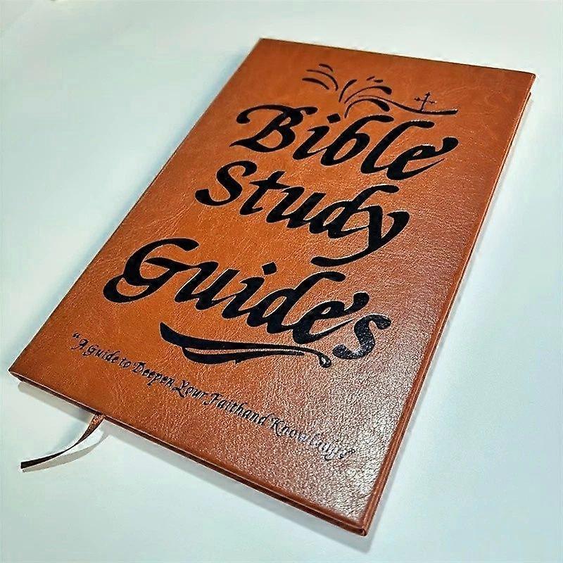 Bible Study Guide - A Guide To Deepen Your Faith and Knowledge, 66-Page Bible less