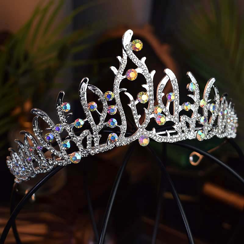 

Корона невесты Свадебное платье Аксессуары Корона на день рождения Платье Аксессуар для волос Корона для волос на конкурсе красоты