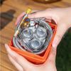 Mini Camping Windproof Stove 5800W Portable Outdoor Gas Stove Foldable Burner Hiking Equipment Picnic Barbecue Cooking Equipment