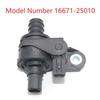 Wytrzymały-Zawór sterujący wodą chłodzącą 16671-25010 Do Toyota Camry Avalon Highlander RAV4 Sienna Venza Lexus