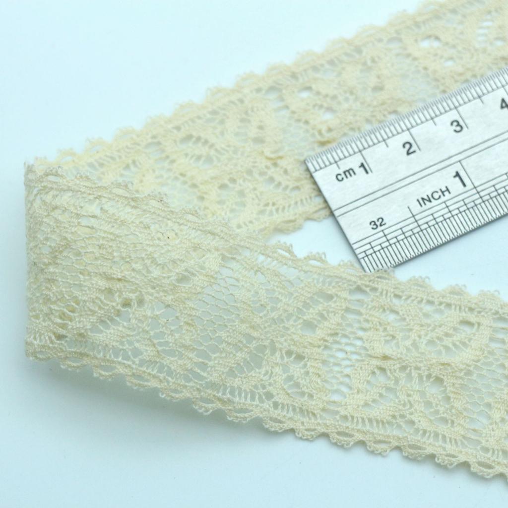 Hollow M Cotton Thread Lace Handmade Diy Decorative Lace Belt Clothing Clothes Tablecloth Curtain Fabric Material