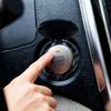 1PC Carbon Fiber Engine Start Button Cover Ignition Switch Protector Interior Decoration & Scratch Protection