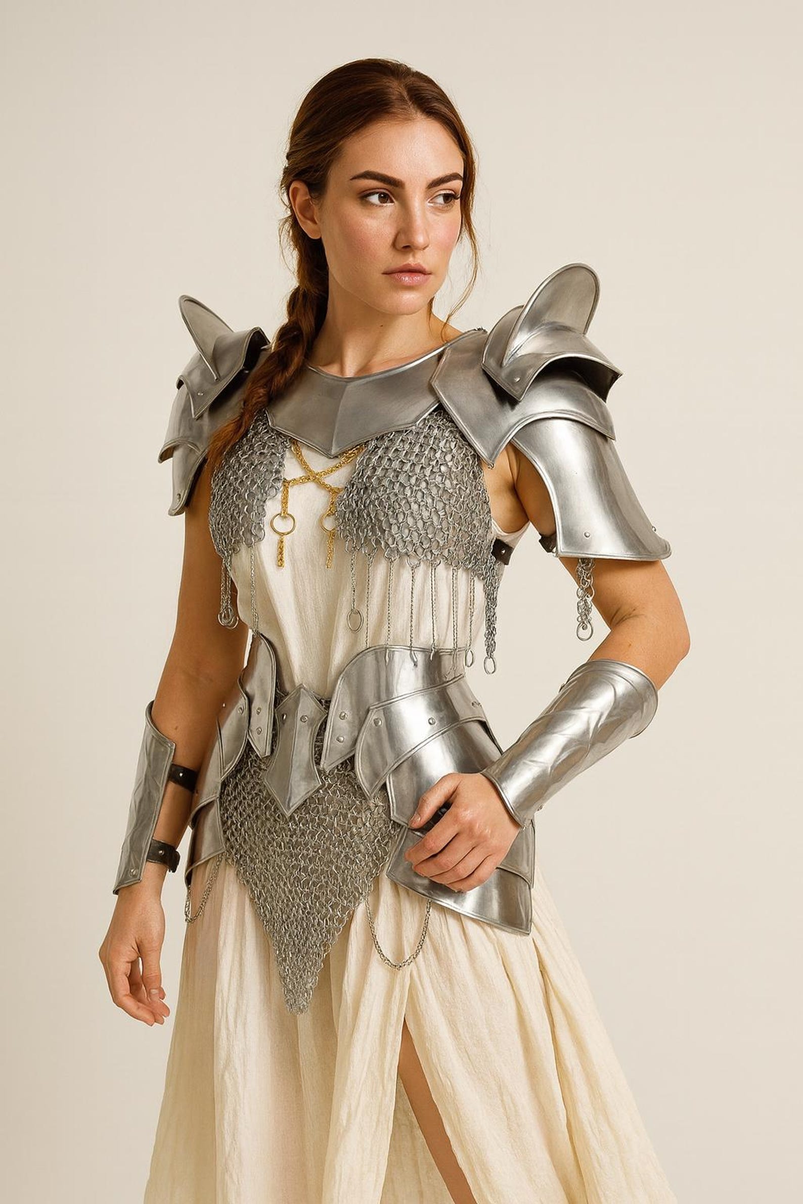 Women s Fantasy Warrior Costume for Cosplay & LARP Events
