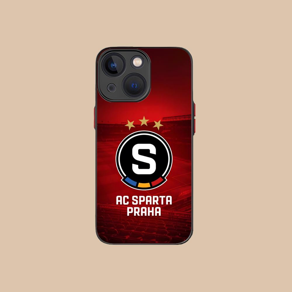 FC Sparta Praha Mobile Phone Case for iPhone 16 15 14 13 12 11 X XR XS 8 7 Pro Max Plus Mini Colour Silicone Protective Cover