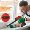 Electric Glue Gun Glass Glue Caulking Gun 4 Speeds Cordless Doors and Windows Electric Sewing Glue Tool for Makita 21V Battery