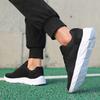 Lightweight Black Men'S Running Shoes Summer Outdoor Mesh Anti Slip Trend Sneakers Simple Versatile Men'S Vulcanized Shoes