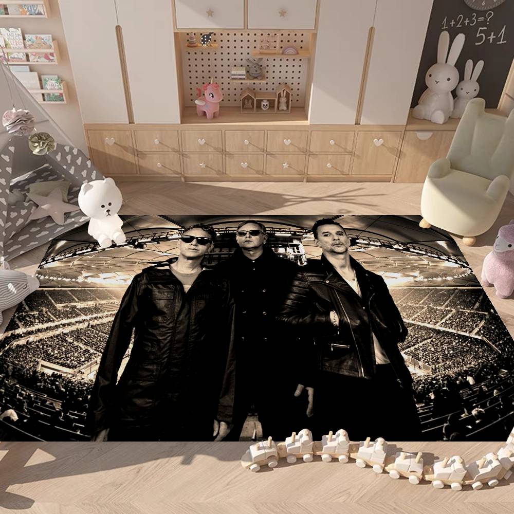 Depeche Mode Singer Floor Mat Rectangle Anti-slip Home Soft Badmat Front Door Indoor Outdoor Mat Welcome Doormat