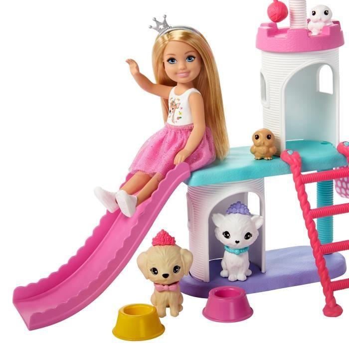 Barbie princess adventure princesse chelsea soin des animaux
