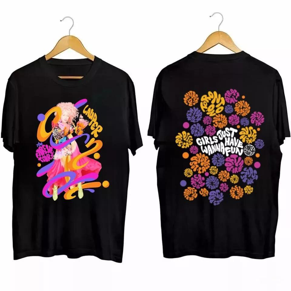 Cyndi Lauper Girls Just Wanna Have Fun The Farewell Tour 2026 T-shirt TMB4282 M