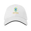 Brasile Oro Brasiliano Cappellino da Baseball Borsa da Spiaggia Cappello Festa Schiuma Rugby Cappello di Lusso Cappellini Unisex per Donne