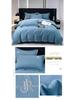 Elegant All-Season High-Thread Count Cotton Satin Twill Embroidery 4-Piece Set