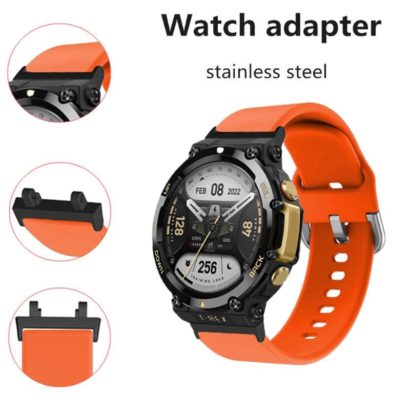 for  TRex 2 Smartwatch Bracelet Connector Adapter Utility Watch Connection Parts Durable Band Adapter 1 Pair