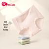 Fenteng Women's Silk-Blend Breathable Cotton Underwear 4-Pack