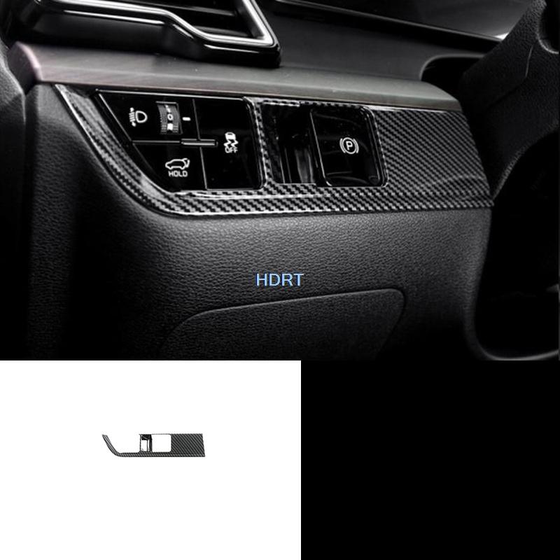 Car Carbon Fibre Interior Gear Shift Window Control Panel Water Cup Vent Outlet Steering Wheel Cover For Kia Sportage NQ5  +