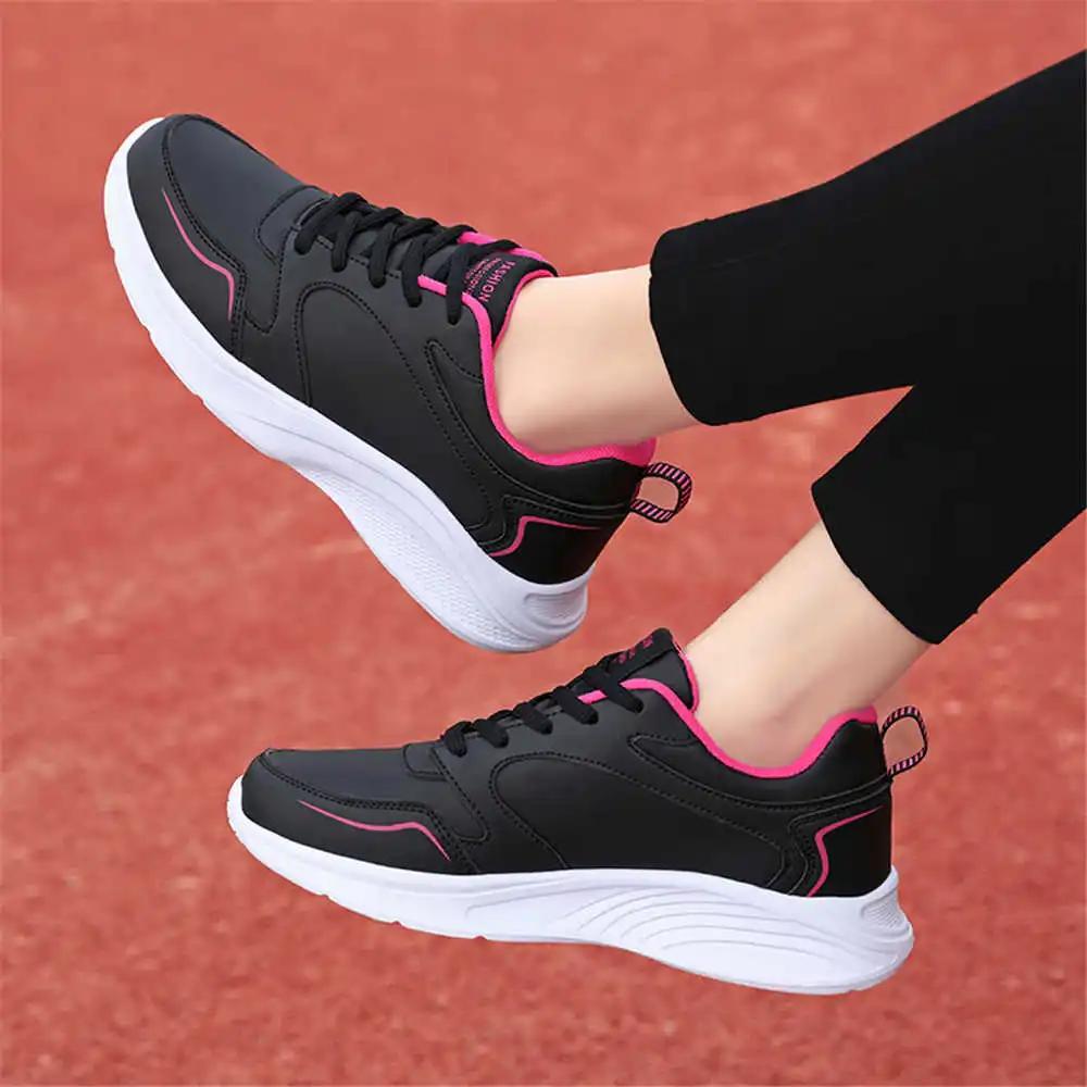 36-37 With Lacing Sneakers With Heel For Women Dress Unusual Heel Shoes Women White Shoes Sport Life Particular New Fast
