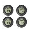 1/6PCS Mini Hygrometer Thermometer Fahrenheit or Celsius Meter Digital LCD Monitor Indoor Room Round Humidity Temperature Gauge 2
