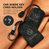 Car Remote NFC Key Cover Suede Leather Anti-slip Protective Case For M3 M5 X3 E93 F10 F20 F30 F40 F15 F25 F26 F31 F49 F86