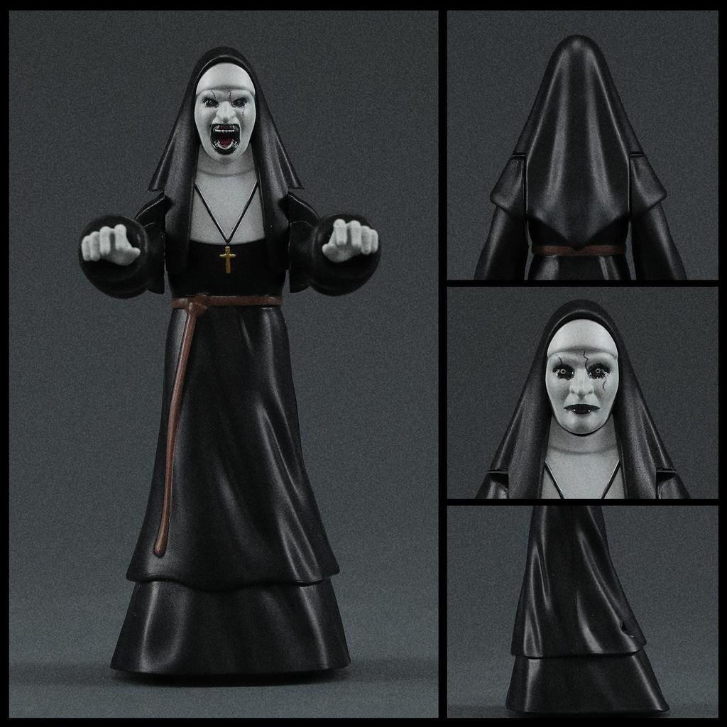 52TOYS Serie The Conjuring Schwester Valak Action Offizielle Zusammenarbeit Enthält Abnehmbare PVC Horrorfilm Figur 3,75 Nonne/Die Figur, Merchandise,