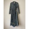 Used Kanno Textile Cache-coeur Dress Ajrakh India Indigo Dye