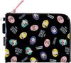 Candy StripperFlat Pouch DOG & CAT RANDOM A5 Size (Black)