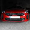 For Kia Stinger 2018-2026 2PCS Auto Black Front Fog Lamp Air Outlet Cover Trim Exterior Styling Decoration Accessories LHD/RHD