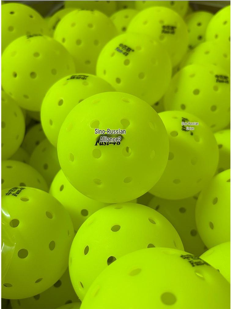 Professional Outdoor Pickleball with 48 Holes for Competition and Training
