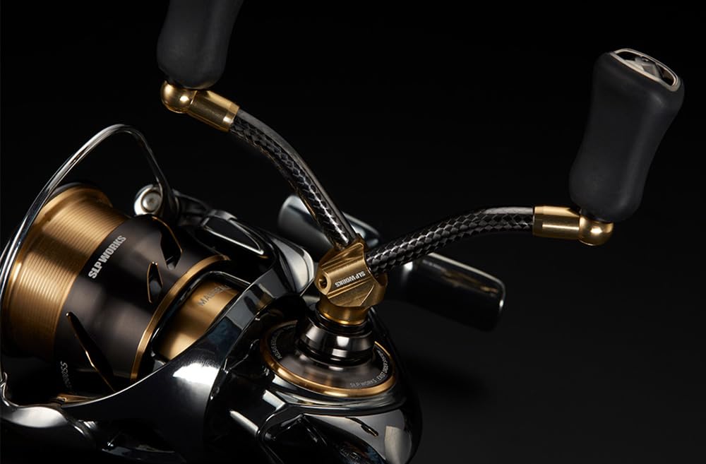 Daiwa SLP Works SLPW Carbon Light Double Handle, Gold, 82mm
