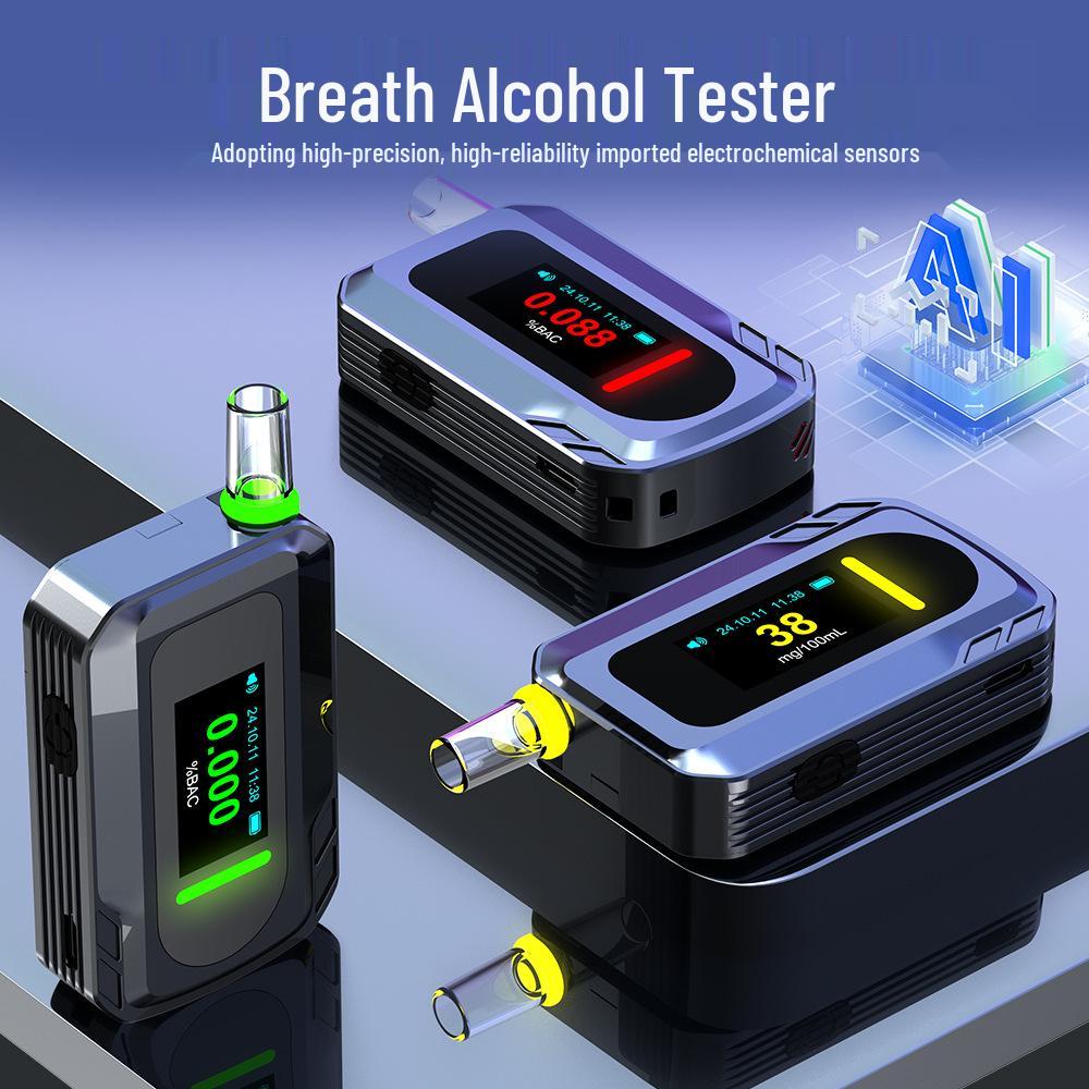 Mini High-Precision Portable Breathalyzer