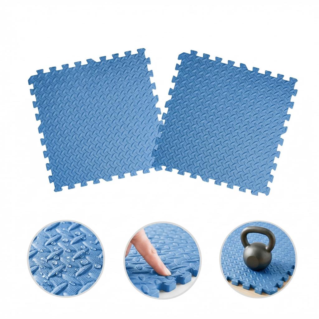 X-Star Foam Mat 4 Pcs. 60X60Cm - Blue