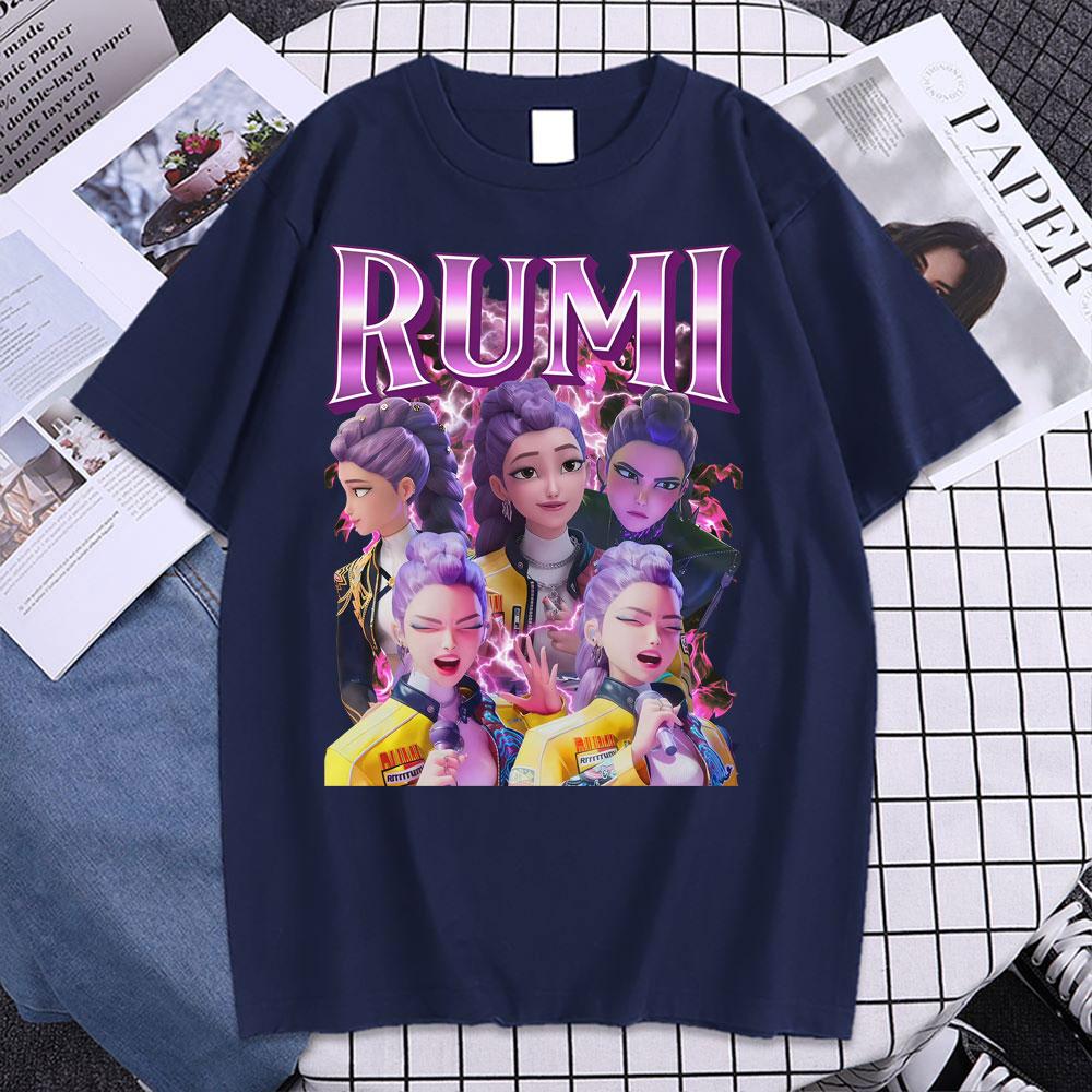 KPop Demon Hunters T-shirt Uomo Donna S M L XL Saja Boys Jinu Romance Saja Tee Estate Ragazzi Ragazze Moda Manica Corta T-shirt