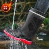 Herren Mittelschaft Gummistiefel Outdoor Anti-Rutsch Gummi Gamaschen Schuhe Für Männer Wasserdicht Angelstiefel Botas Hombre Zapatillas