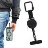 Retractable Anti-Theft Phone Holder Cellphone Lanyard Strap Smartphone Safety Tether with Belt Clip for Outdoor Travel