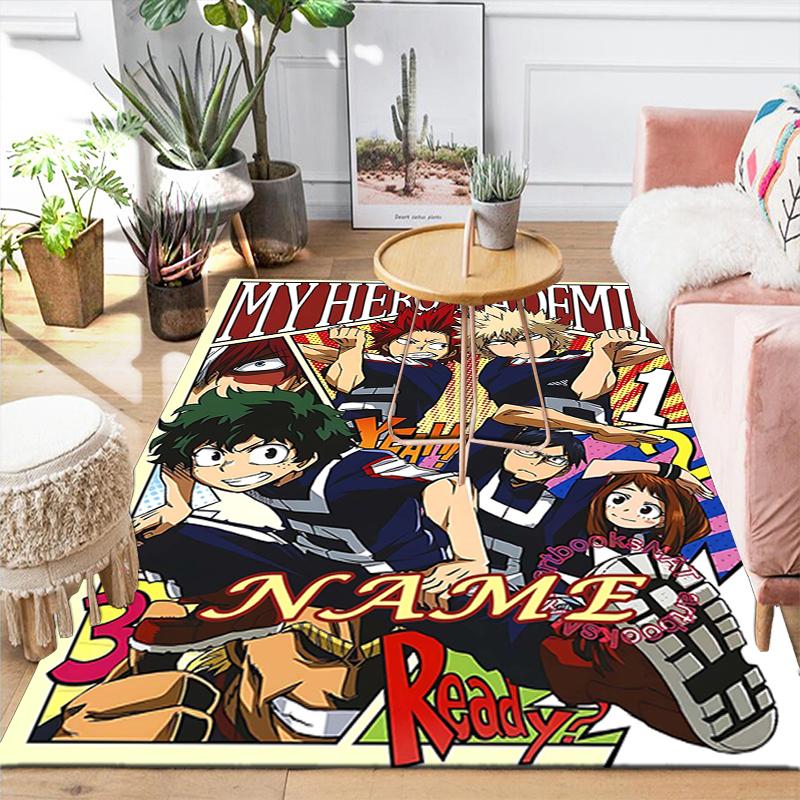 Custom 1Pc Adventure Anime World Rug Office Carpet Indoor Outdoor Entrance Doormat Nonslip Soft And Comfortable Living Room D2915115