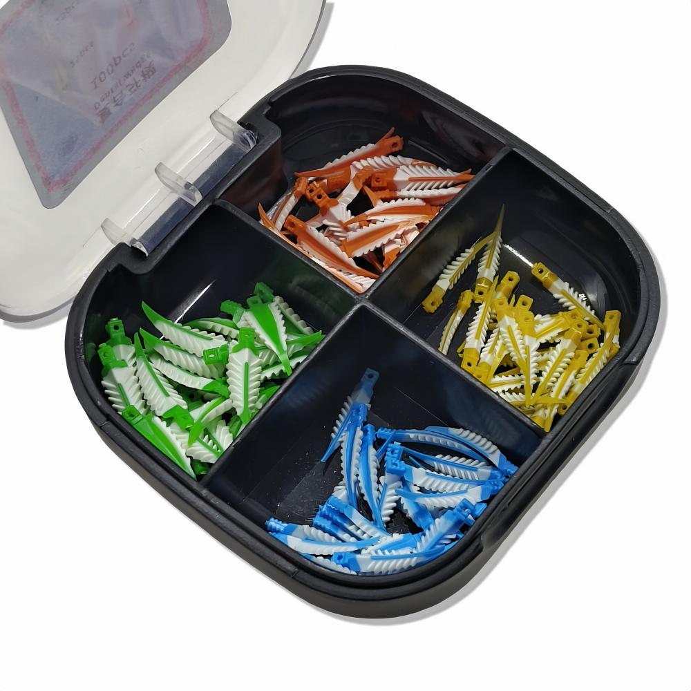 Coins composites dentaires, coins interdentaires adaptatifs, dentisterie, accessoires pour la thérapie de l'espacement des dents