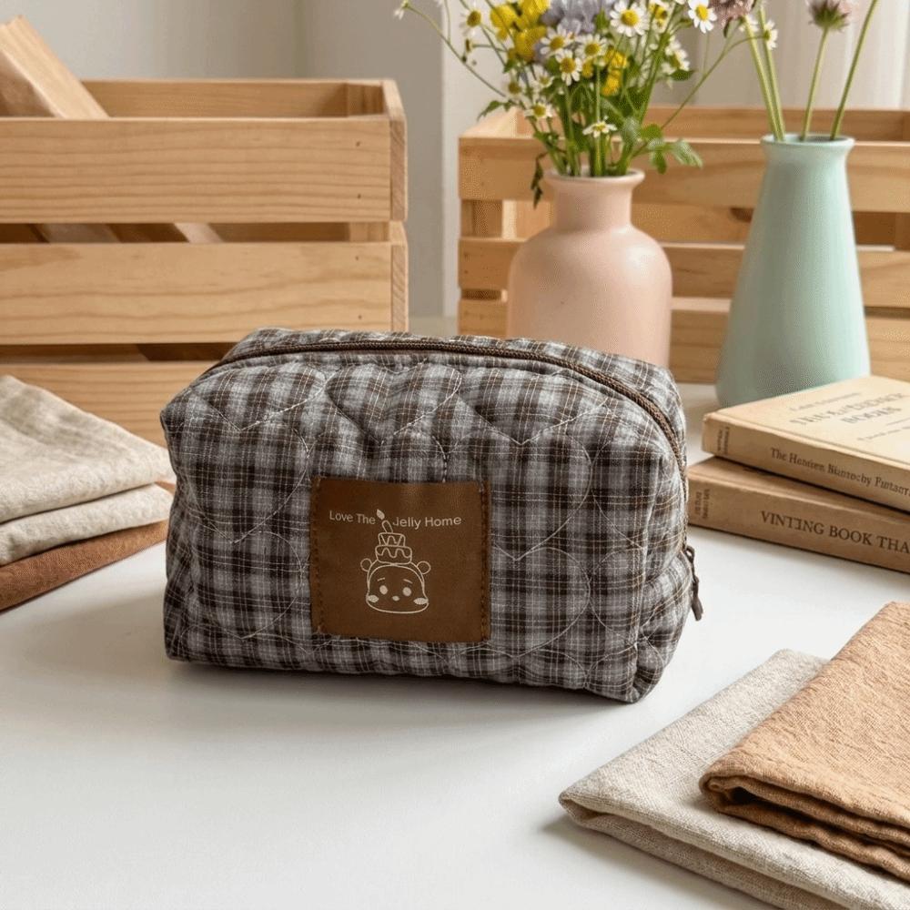 Bear Cosmetic Storage Bag Large Capacity Toiletry Organizer Purse Sweet Pencil Case  Home