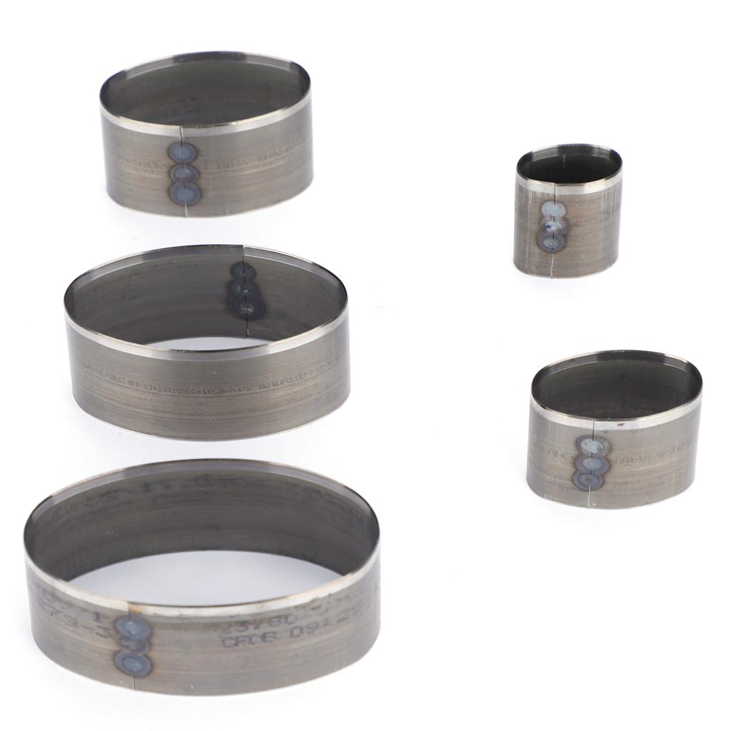 5 szt. zestaw wykrojników do skóry, wydrążone owalne formy do cięcia, ręcznie robione narzędzia DIY