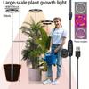 6-Inch LED Full Spectrum Plant Light Large Plants Grow Light Adjustable Extendable Pole Plant Growth Supplement Lamp