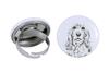 American Cocker Spaniel, Merry Cocker – Women's Jewelry with a Dog Portrait, Handmade Product |
